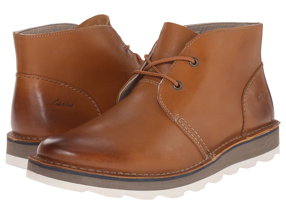 Clarks - Darble Mid (Cognac Leather) Men