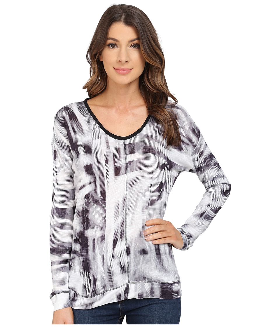 Calvin Klein Jeans - Long Sleeve Downtown Tee (Pewter) Women