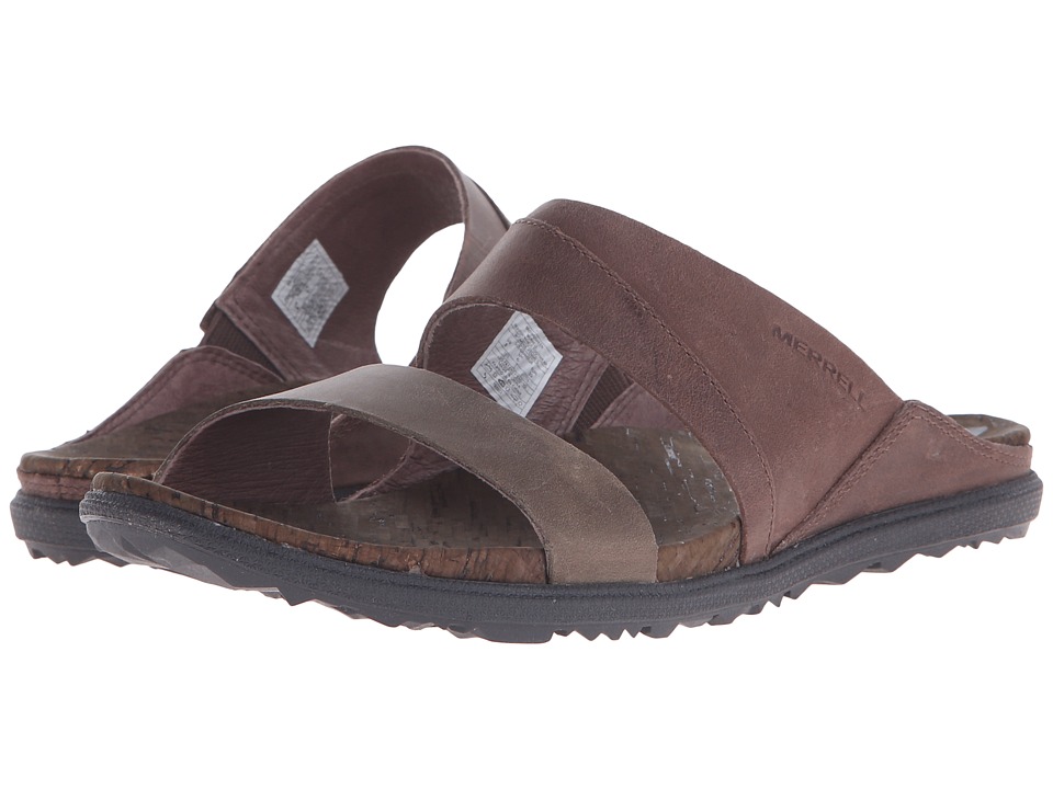 Merrell Around Town Slide (Brown/Green) Women