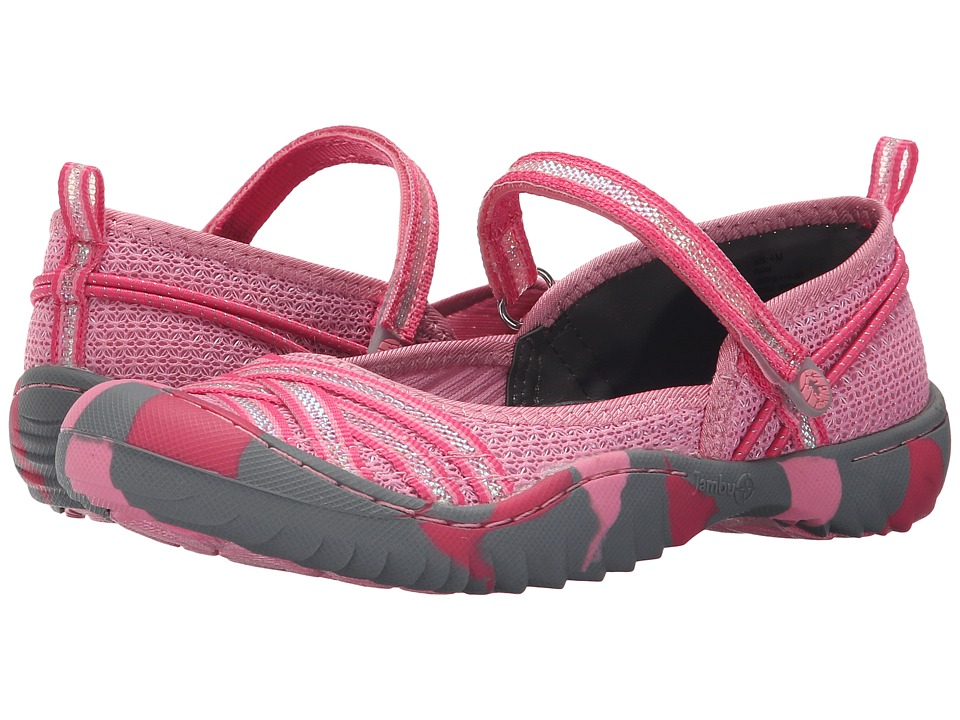 Jambu Kids - Fia 4 (Toddler/Little Kid/Big Kid) (Starfish Pink) Girls Shoes