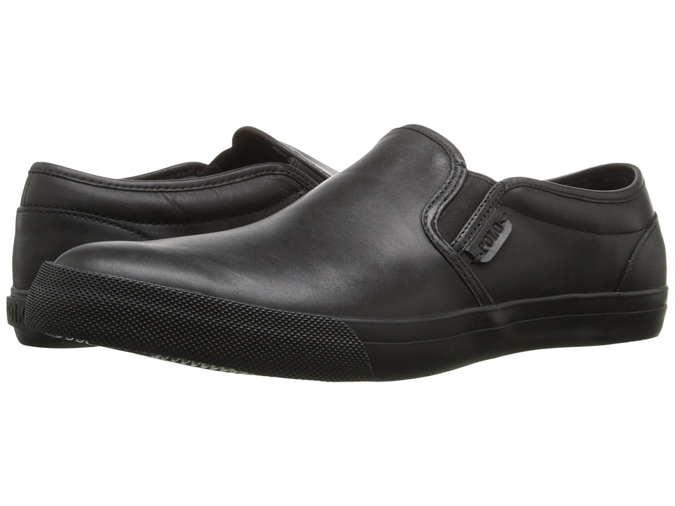 UPC 889750000160 product image for Polo Ralph Lauren - Greggory (Black) Men's Slip on  Shoes | upcitemdb.com