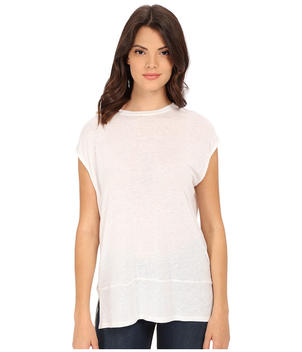 Free People - Biker Tee (White) Women
