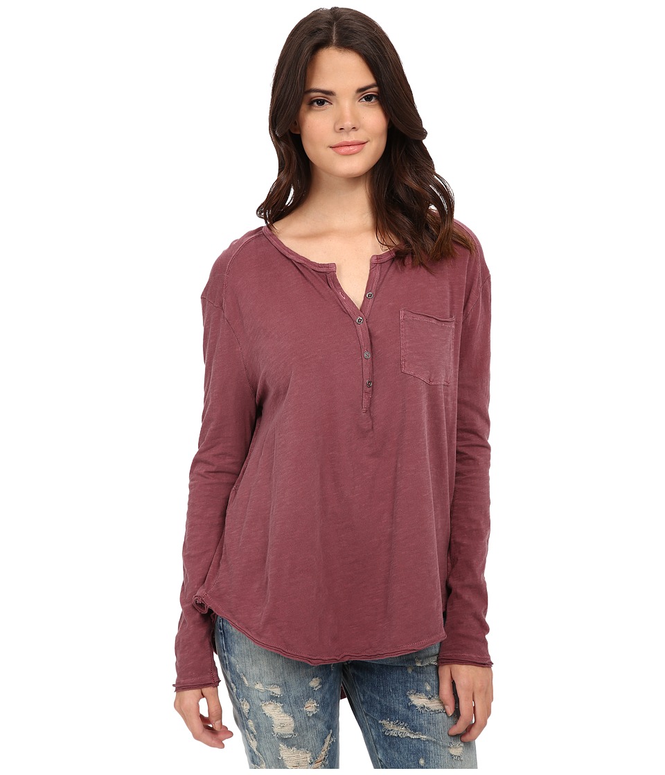 UPC 888374360711 Free People Frontier Henley (Brick) Women's