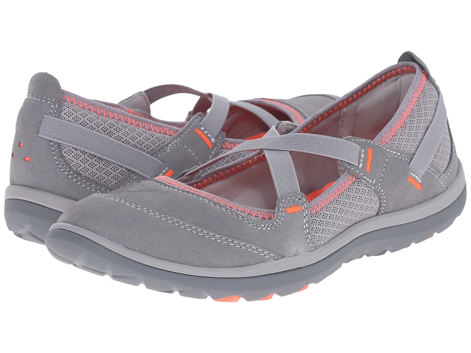 Clarks Aria Maryjane (Grey Leather) Women