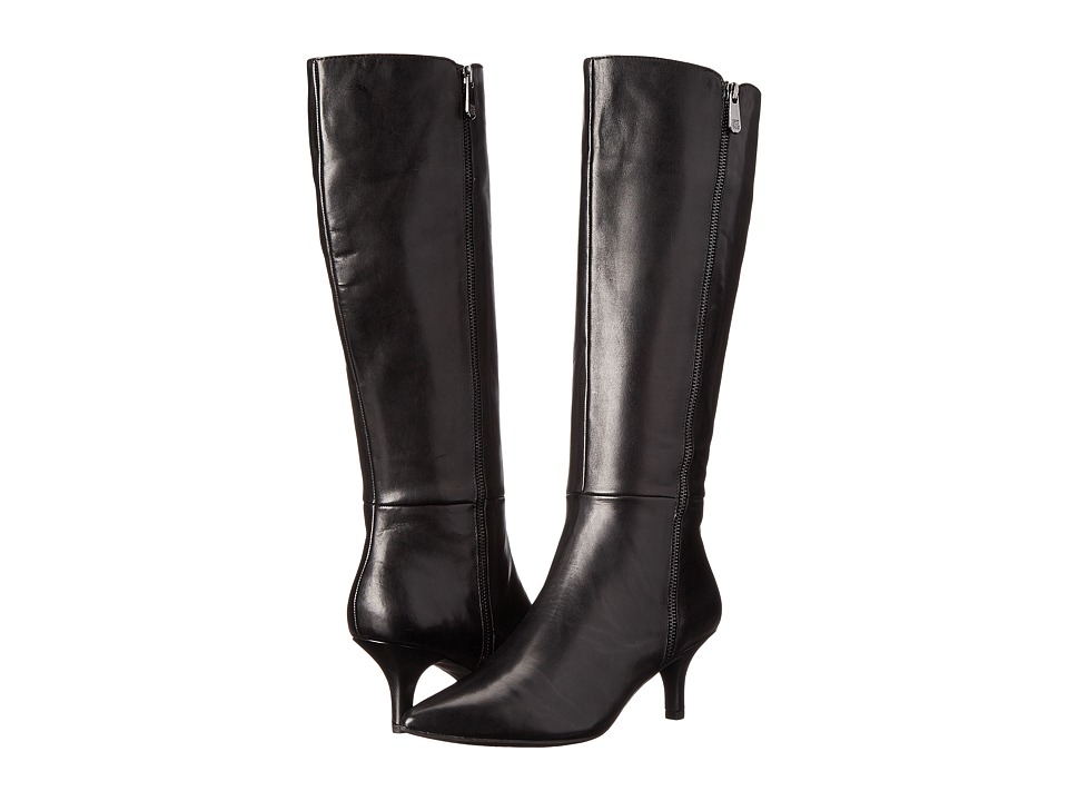 Anne Klein - Fedya (Black Leather) Women