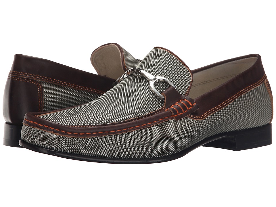 Donald J Pliner - Darrin (Khaki/Expresso) Men