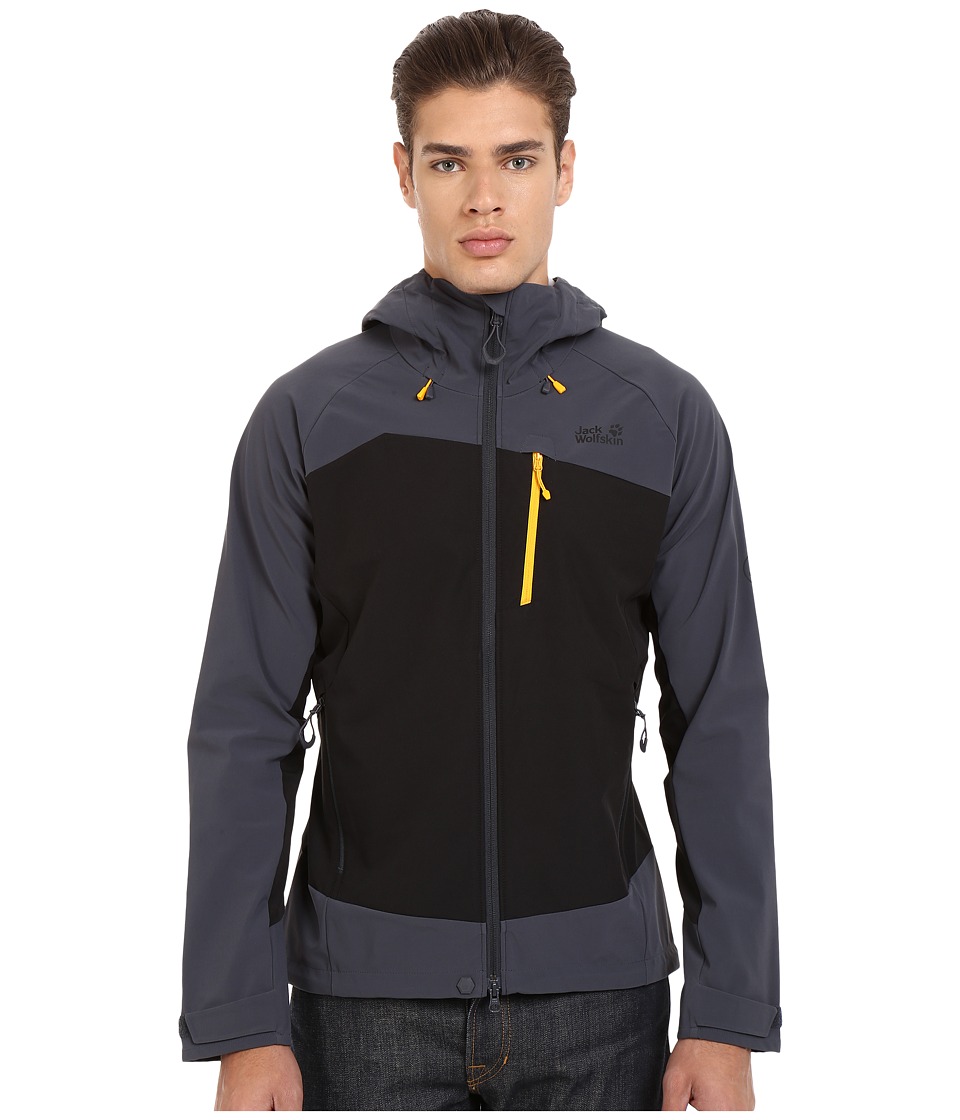 Jack Wolfskin - Gravity Flex Jacket (Black) Men