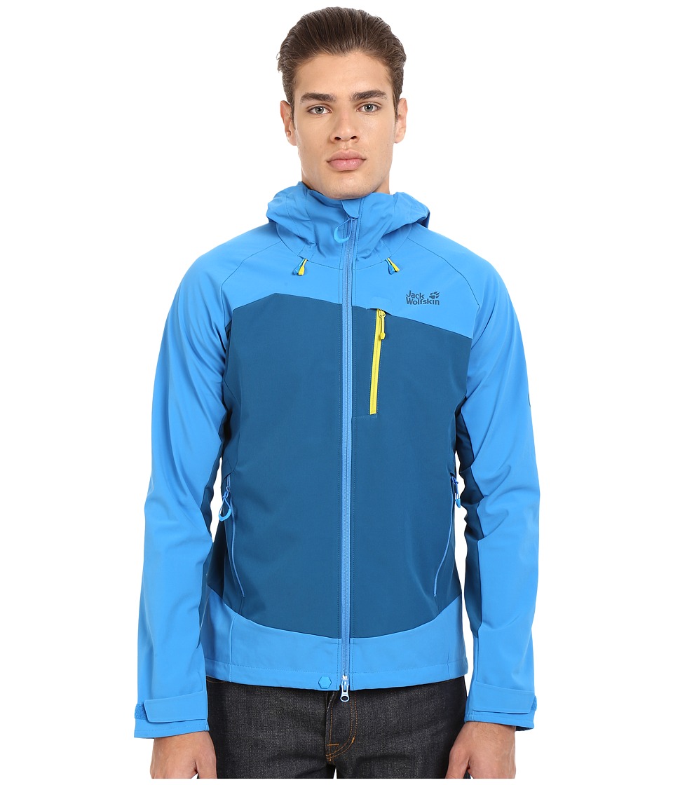 Jack Wolfskin - Gravity Flex Jacket (Moroccan Blue) Men