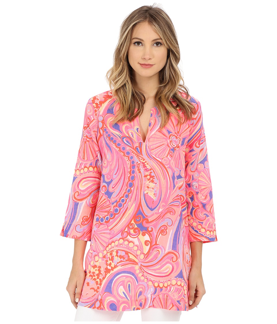 UPC 889069000226 product image for Lilly Pulitzer - Marco Island Tunic (Multi Reef Retreat) Women's Blouse | upcitemdb.com