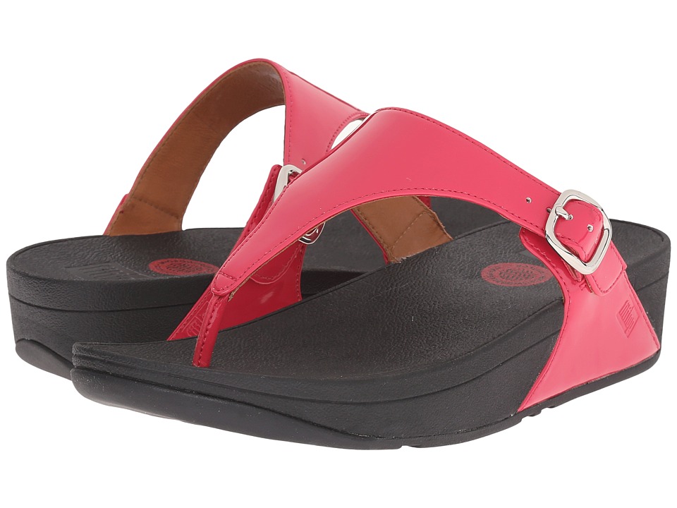 FitFlop - The Skinny Patent (Bubblegum) Women