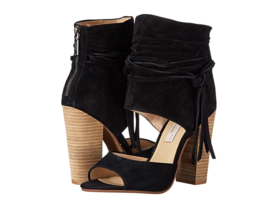 UPC 785807984394 product image for Kristin Cavallari - Leigh-2 Two Piece Sandal (Black) High Heels | upcitemdb.com