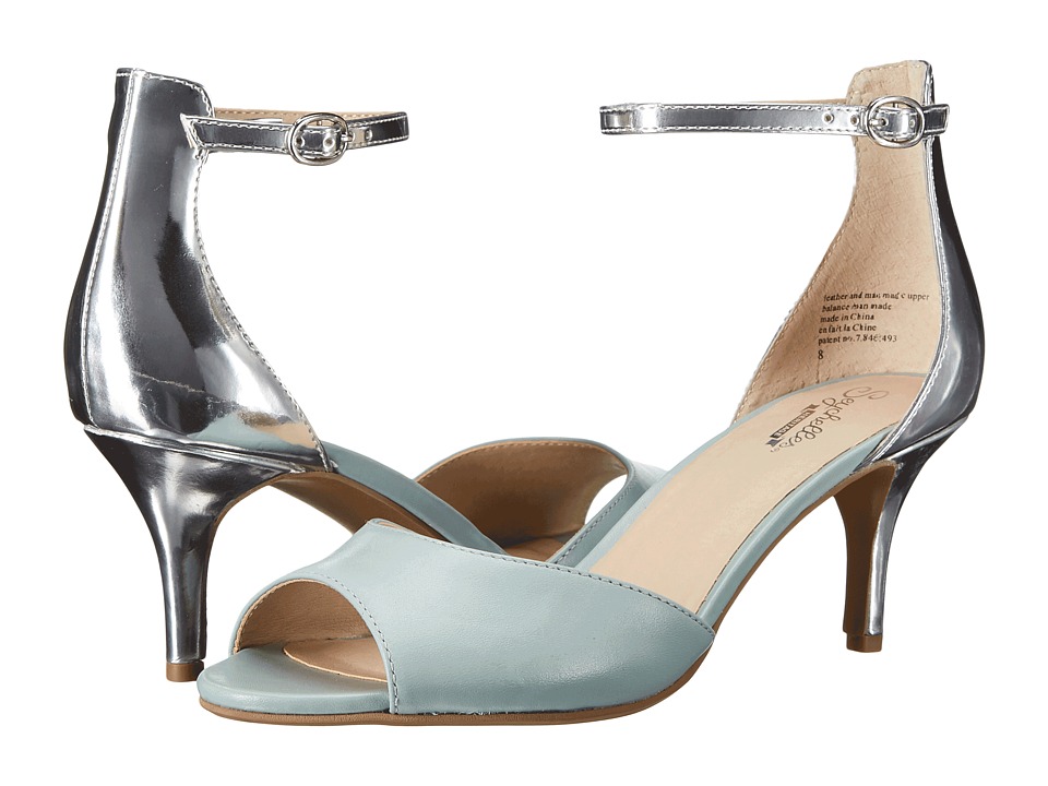 Seychelles Hazel (Light Blue/Silver Leather) High Heels