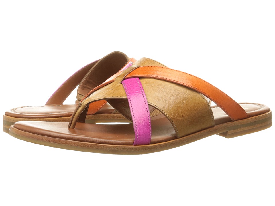 Johnston & Murphy Lynette (Tan Multi Soft Italian Calfskin) Women