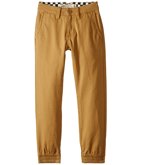 UPC 706420001329 product image for Vans Kids - Excerpt Chino Pegged Pants (Little Kids/Big Kids) (New Mushroom Brow | upcitemdb.com