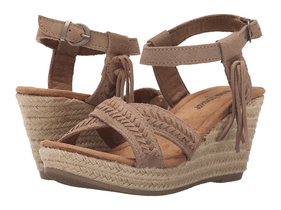 Minnetonka Naomi (Taupe Suede) Women
