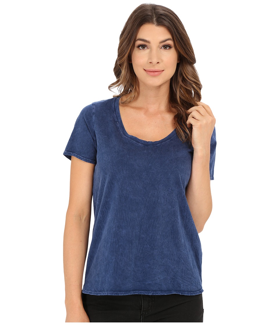 Splendid - Mineral Treatment Tee (Navy) Women