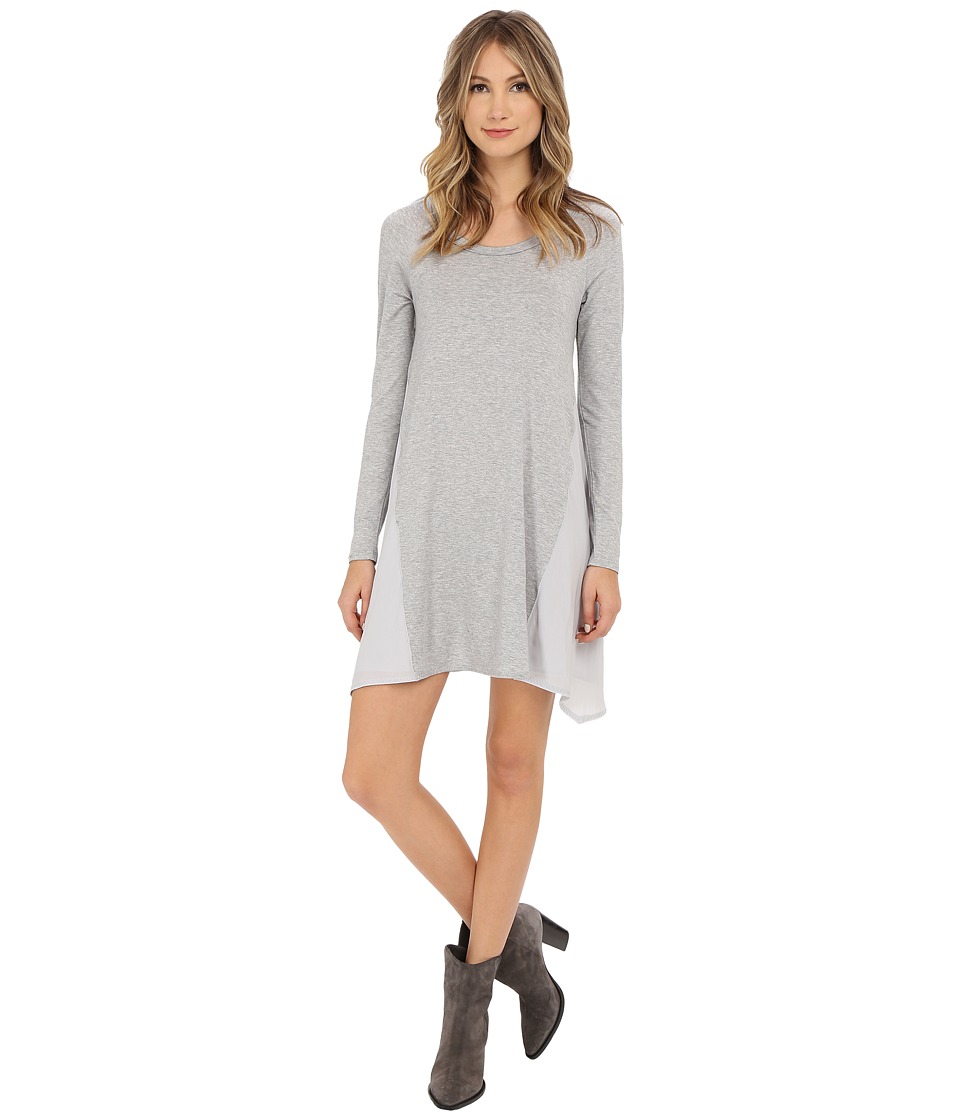 Splendid Jersey Dress (Heather Grey) Women