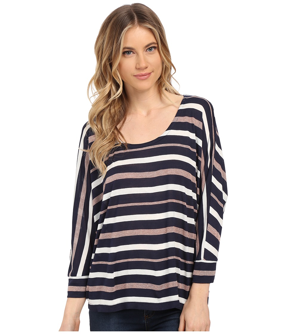 Splendid - Mojave Shine Dolman (Navy) Women