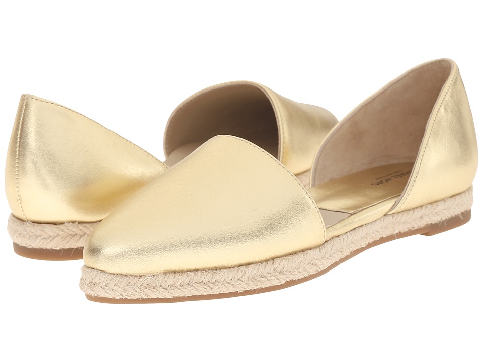 Michael Kors Corey (Pale Gold Metallic Nappa/Jute) Women