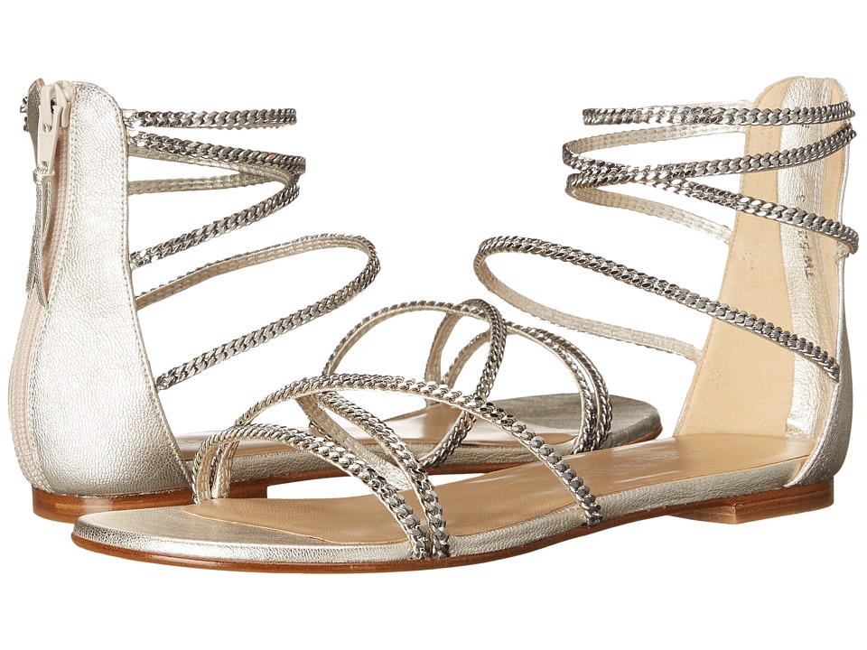 Stuart Weitzman Chaindown (Pearl Washed Nappa) Women