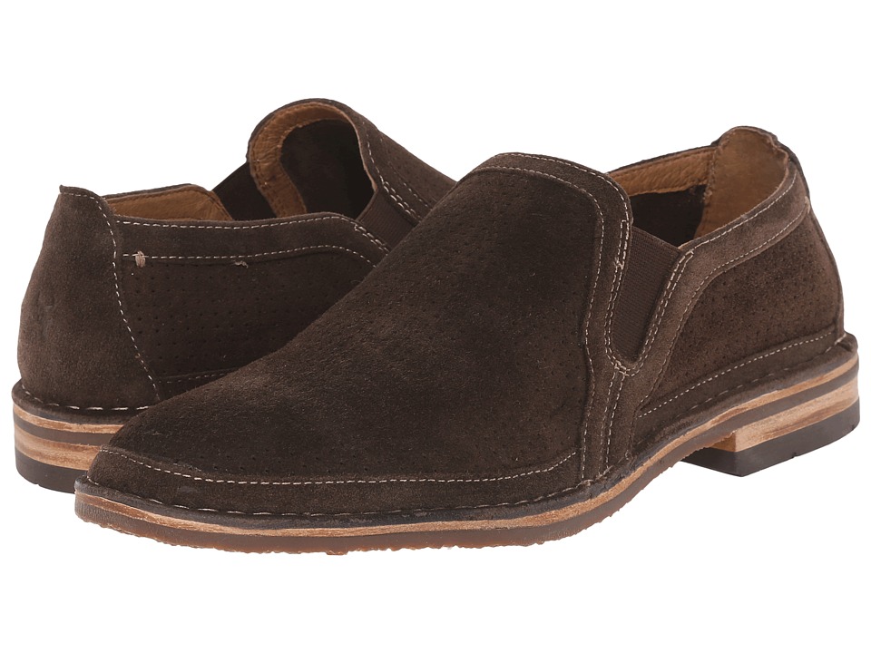 Trask - Blaine Perf (Gray African Kudu Suede) Men