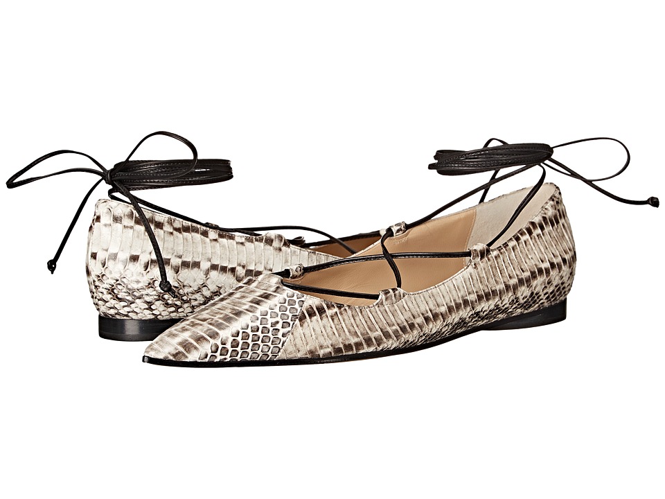 Michael Kors Kallie Runway (Natural Genuine Snake/Smooth Calf) Women