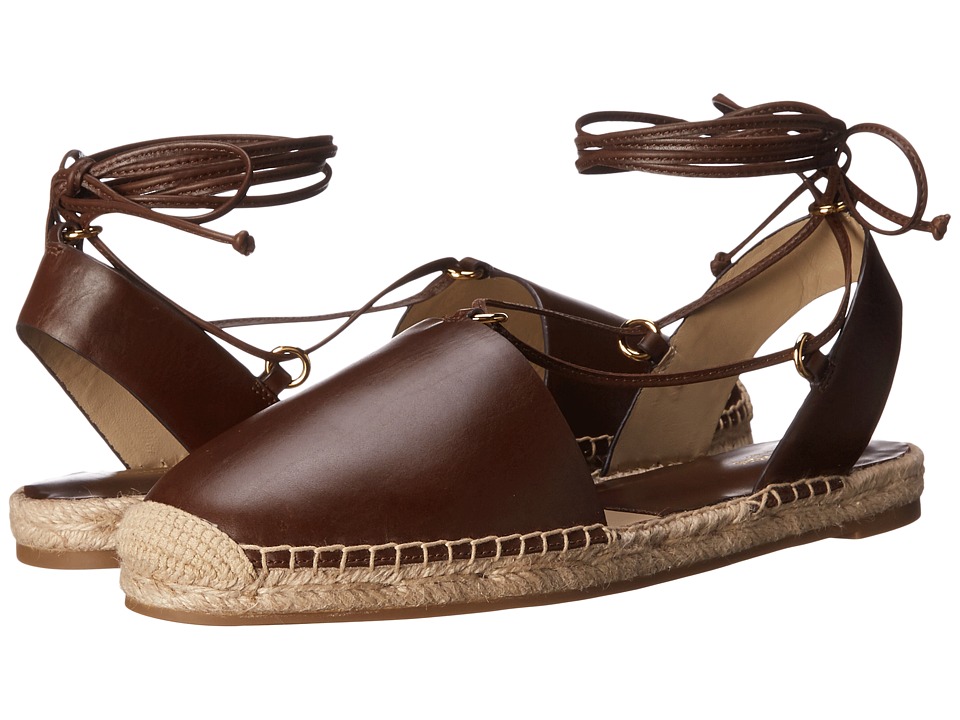 Michael Kors Tiffany (Nutmeg Smooth Calf/Jute) High Heels