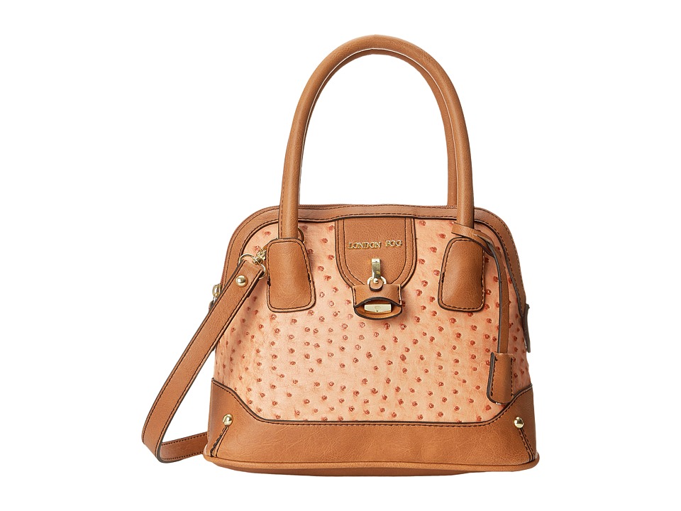 london fog ostrich handbag