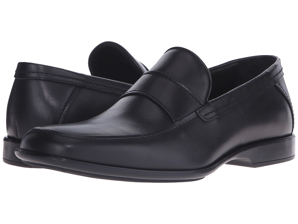 Aquatalia Xaver (Black Leather) Men