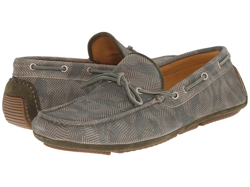 Aquatalia Blake (Green Printed Suede) Men