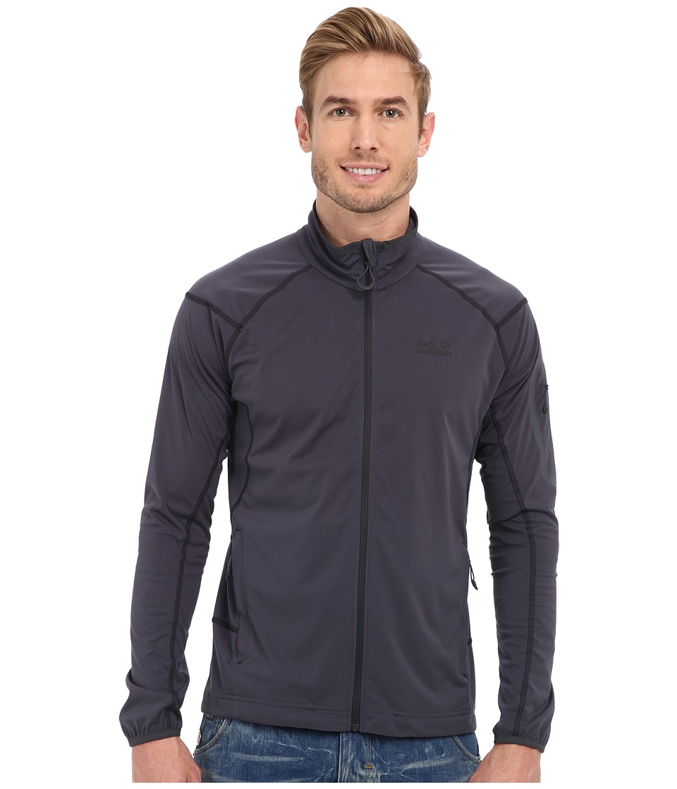 Jack Wolfskin - Stormlight Fleece Jacket (Ebony) Men