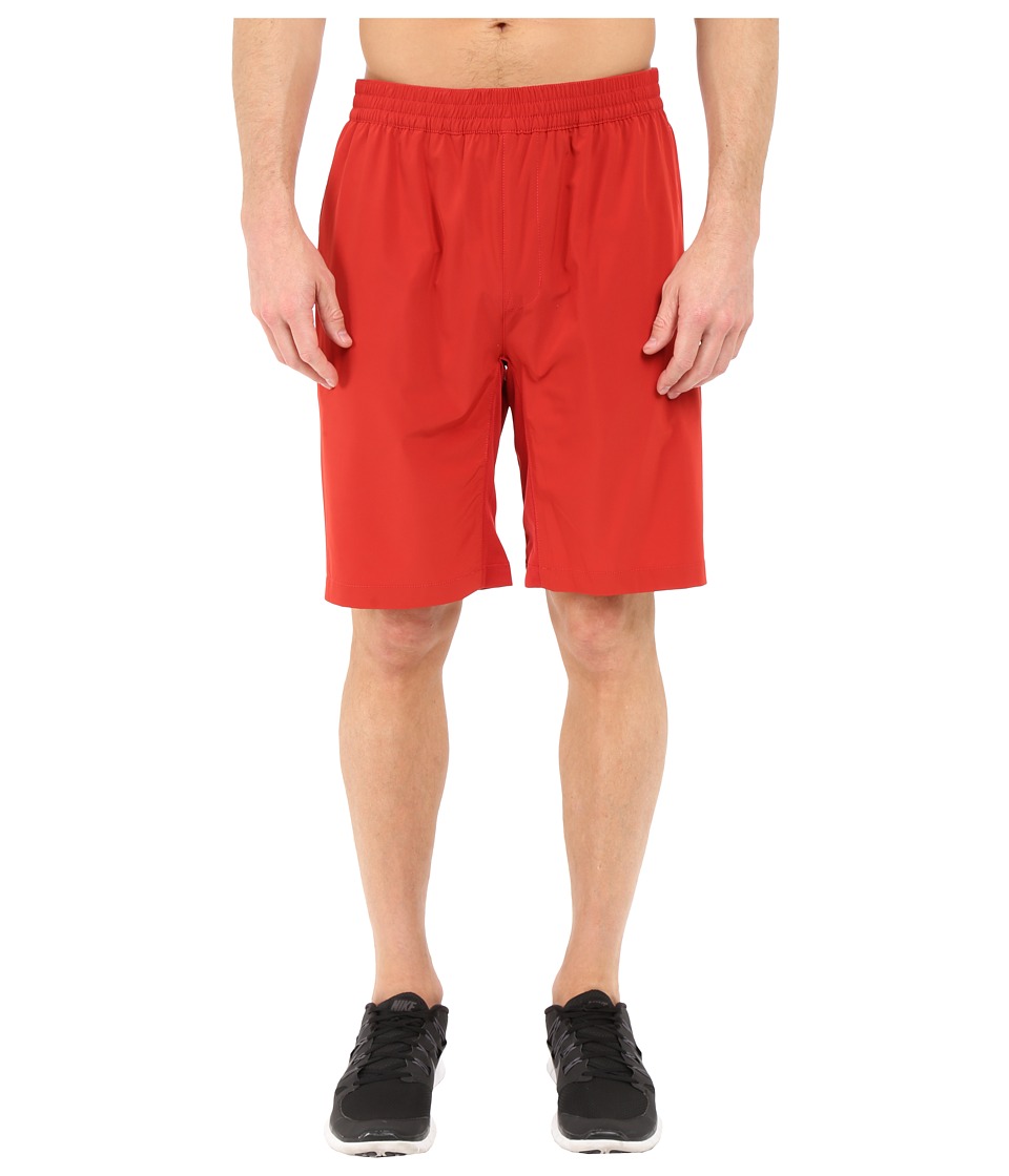 TravisMathew RED Hoffman Shorts (Pompeian Red) Men