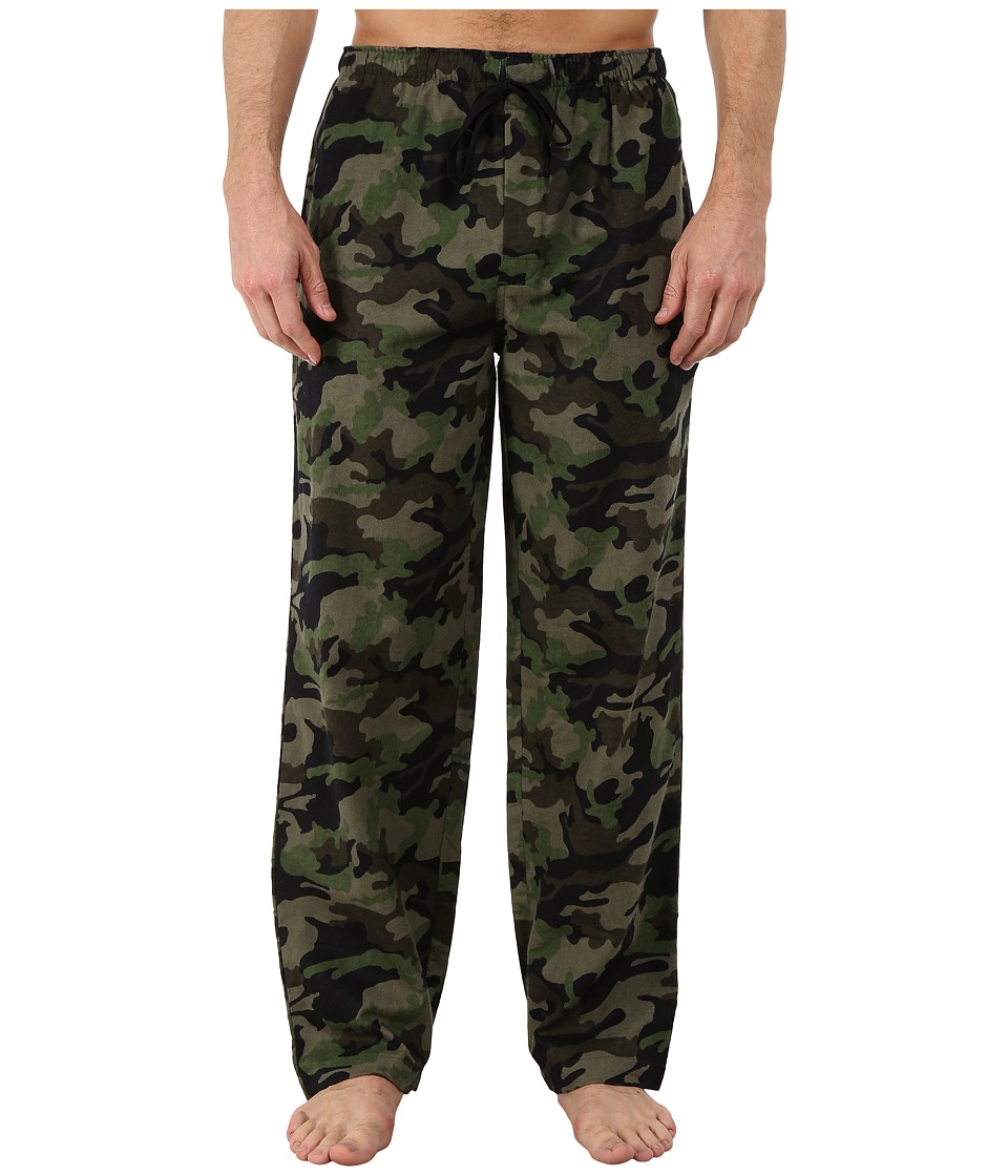 UPC 744275820566 Jockey Flannel Sleep Pants (Army Print) Men's