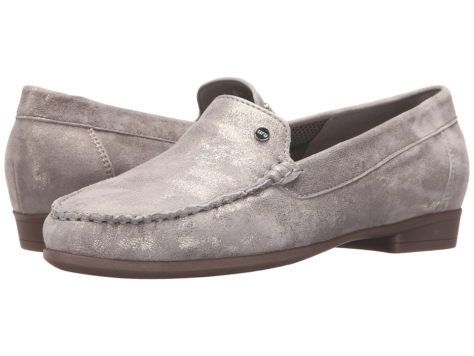 ara Barb (Grey Metallic Suede) Women