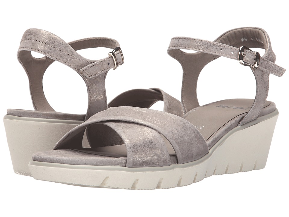 ara Melina (Grey Metallic Suede) Women