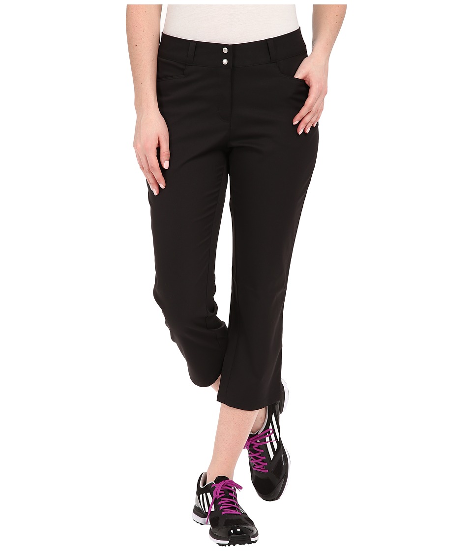 adidas Golf Essentials Lightweight Capris (Black) Women