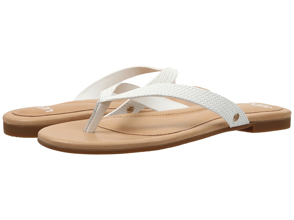 UGG Allaria II Braid (White Wall Leather) Women