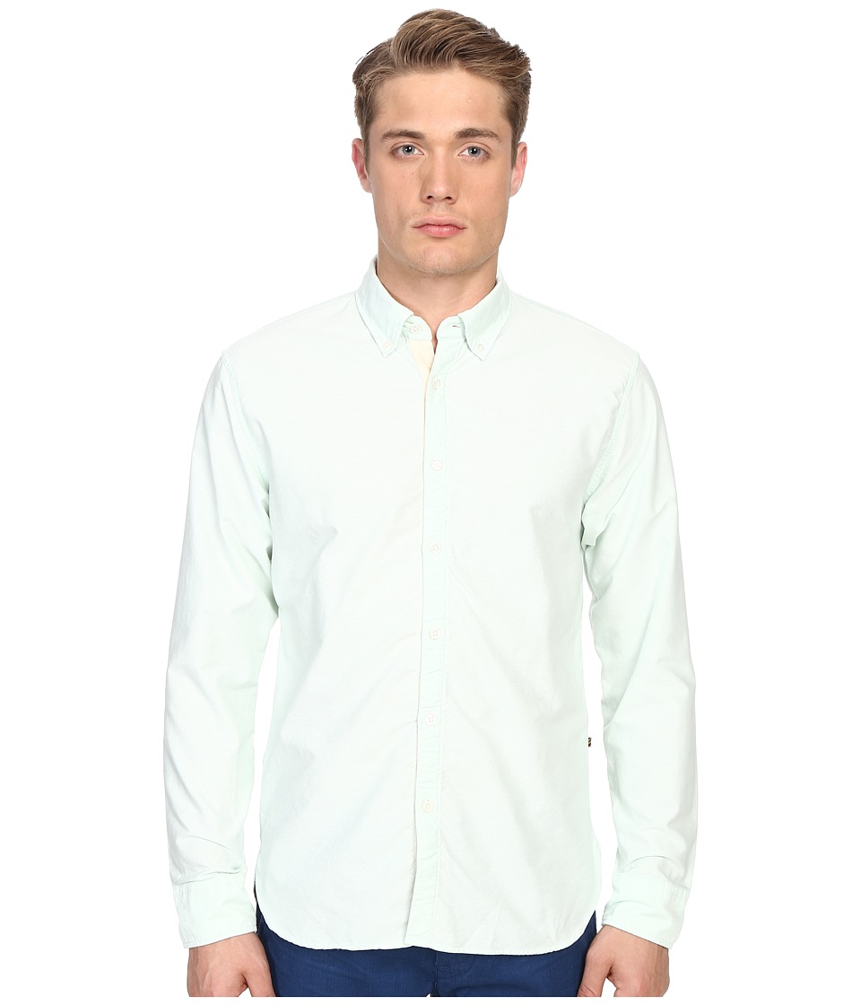 Billy Reid Oxford Shirt (Aloe Green) Men