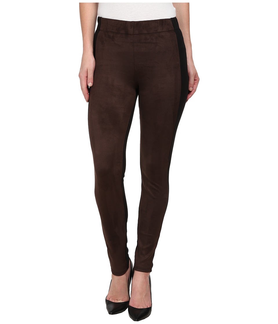 Miraclebody Jeans Harley Pontesuede Leggings (Brown) Women