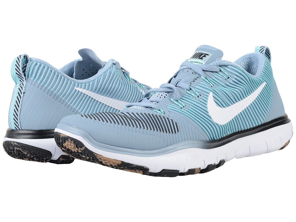 Nike Free Train Versatility (Blue Grey/Electric Green/White) Men