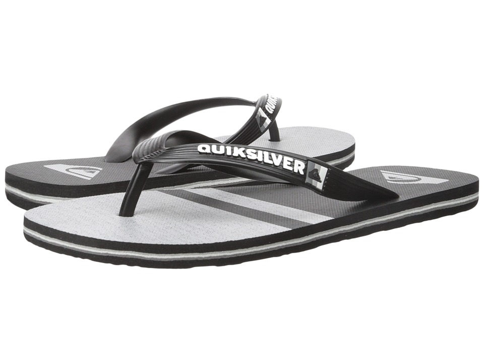 Quiksilver - Molokai Stomp (Black/Black/Grey) Men