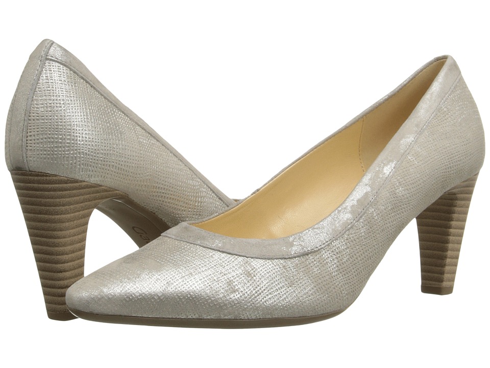 Gabor - Gabor 45.156 (Visone Canvas Metallic/Caruso) High Heels