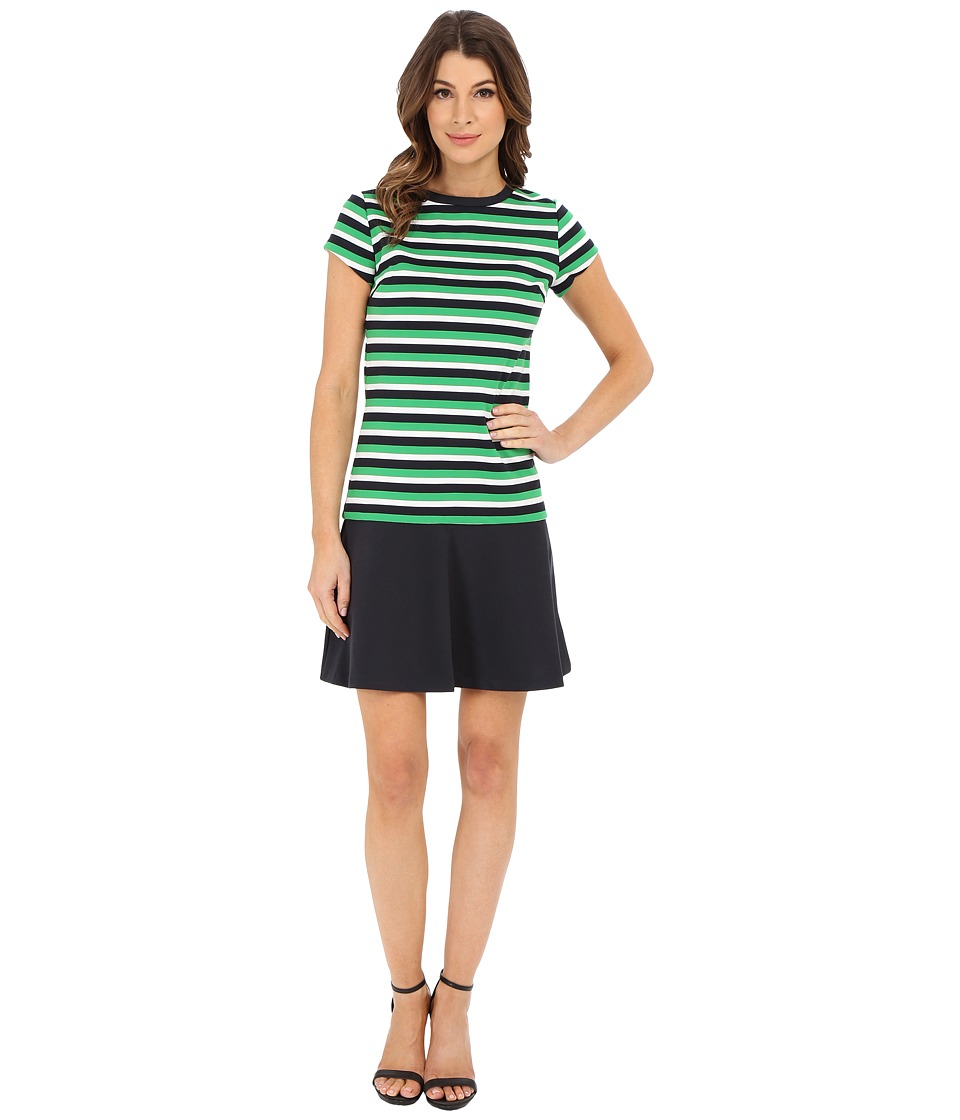 MICHAEL Michael Kors Bryanston Flounce Dress (Spring Green) Women