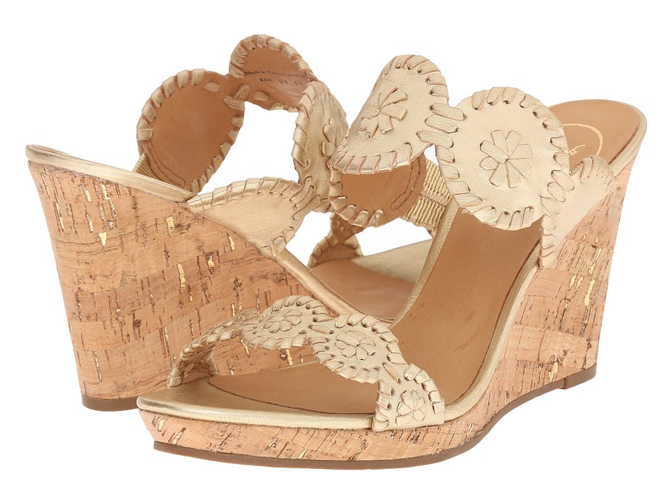 Jack Rogers Luccia (Gold) Women