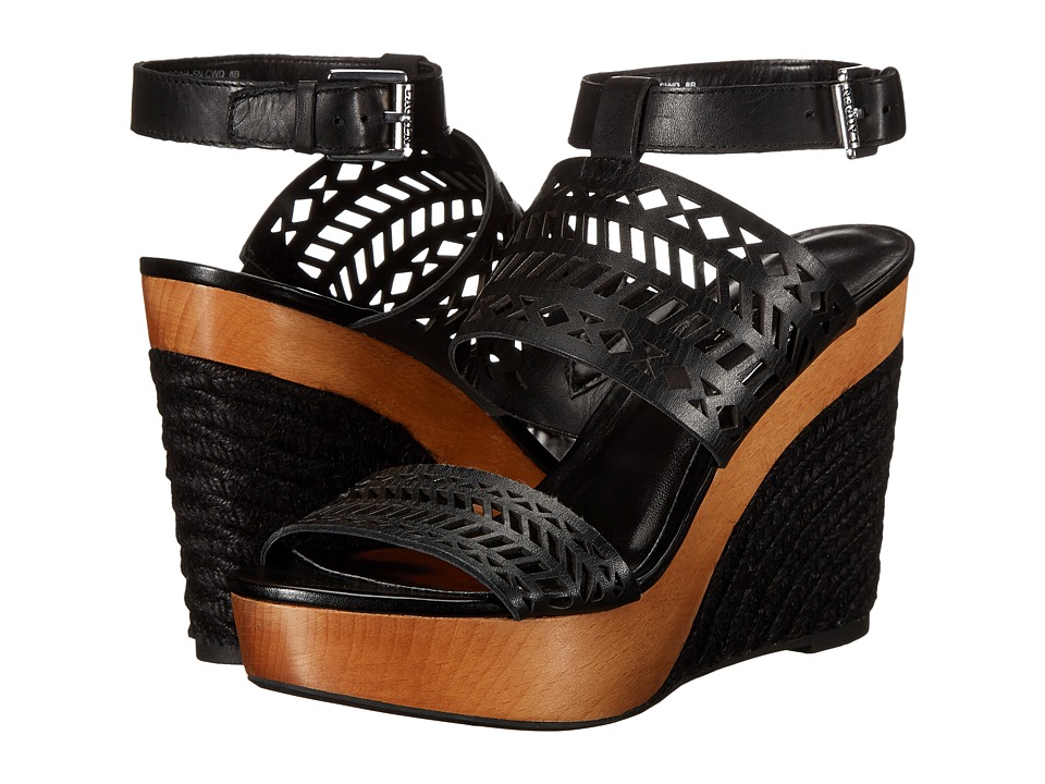 UPC 888875965125 product image for LAUREN Ralph Lauren - Georgina (Black Soft Burnished Calf) Women's Wedge Shoes | upcitemdb.com