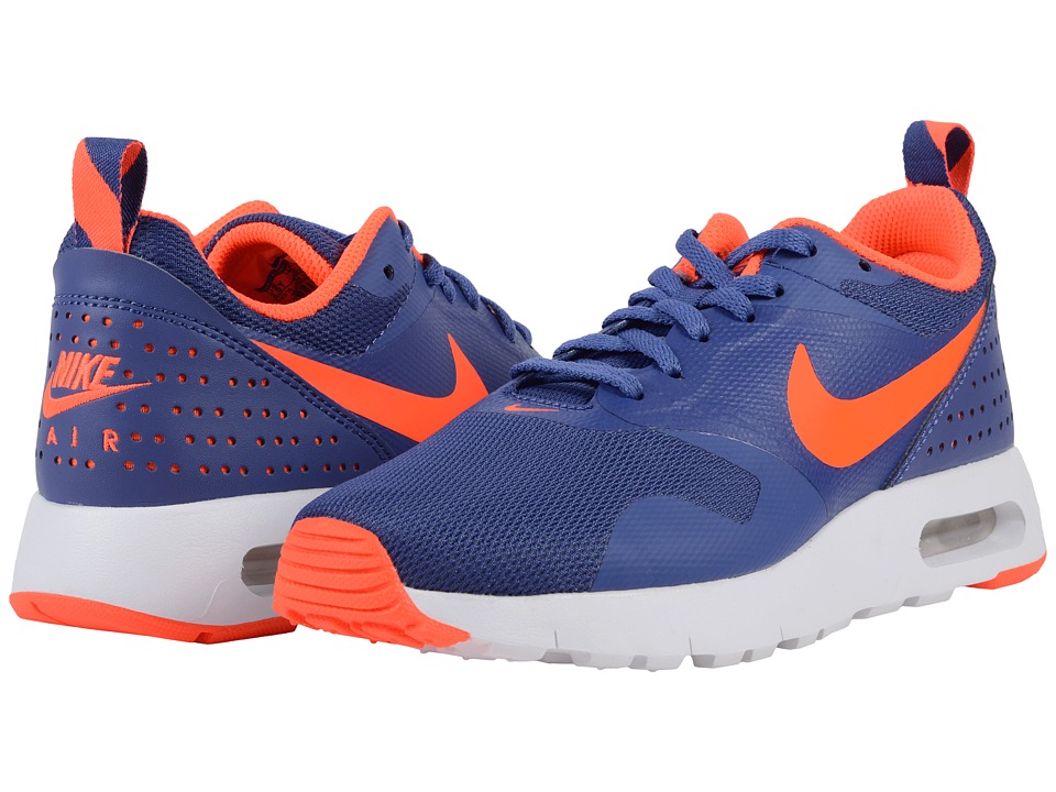 Nike Kids Air Max Tavas GS (Big Kid) (Dark Purple Dust/White/Total Crimson) Boys Shoes