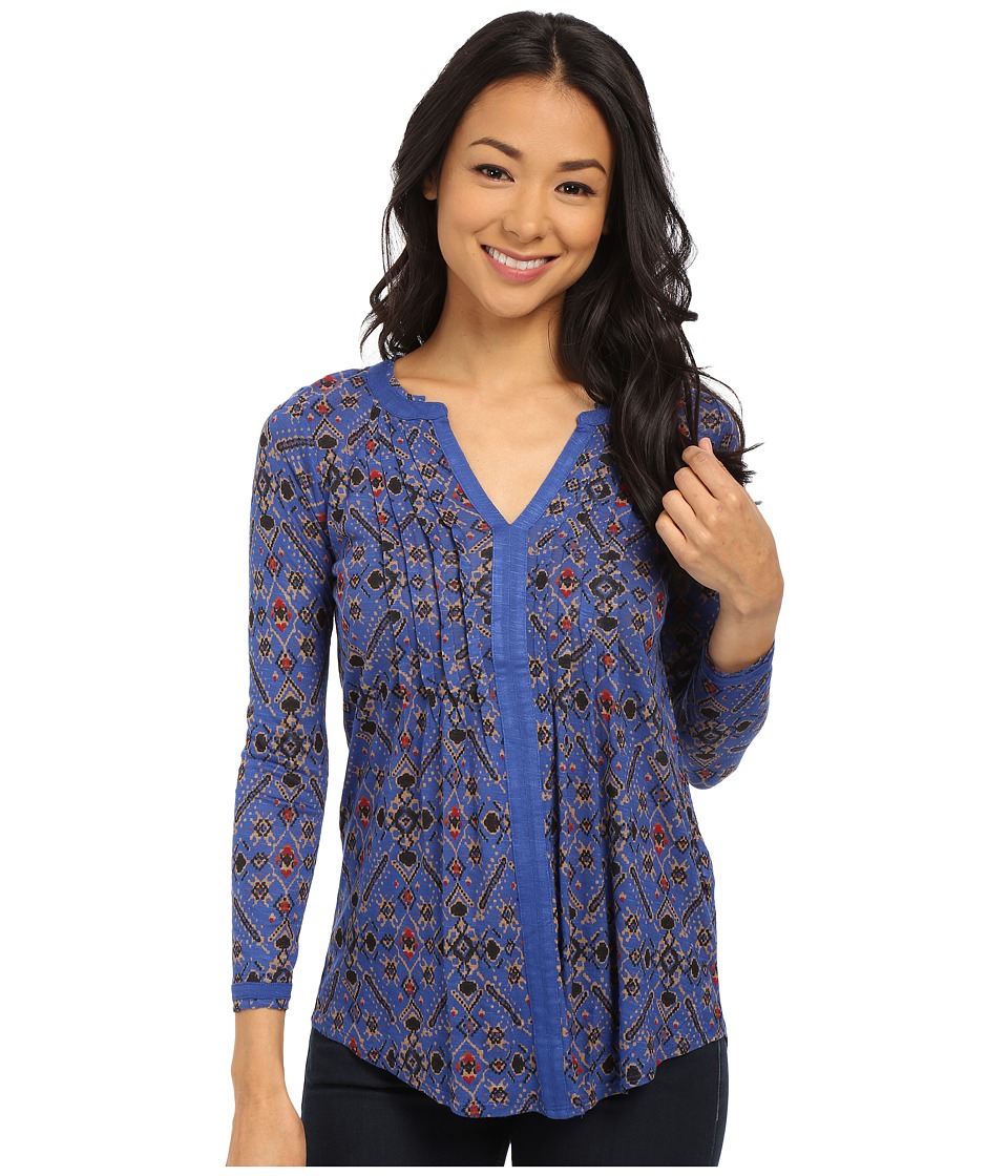 Lucky Brand - Vintage Muse Top (Blue Multi) Women
