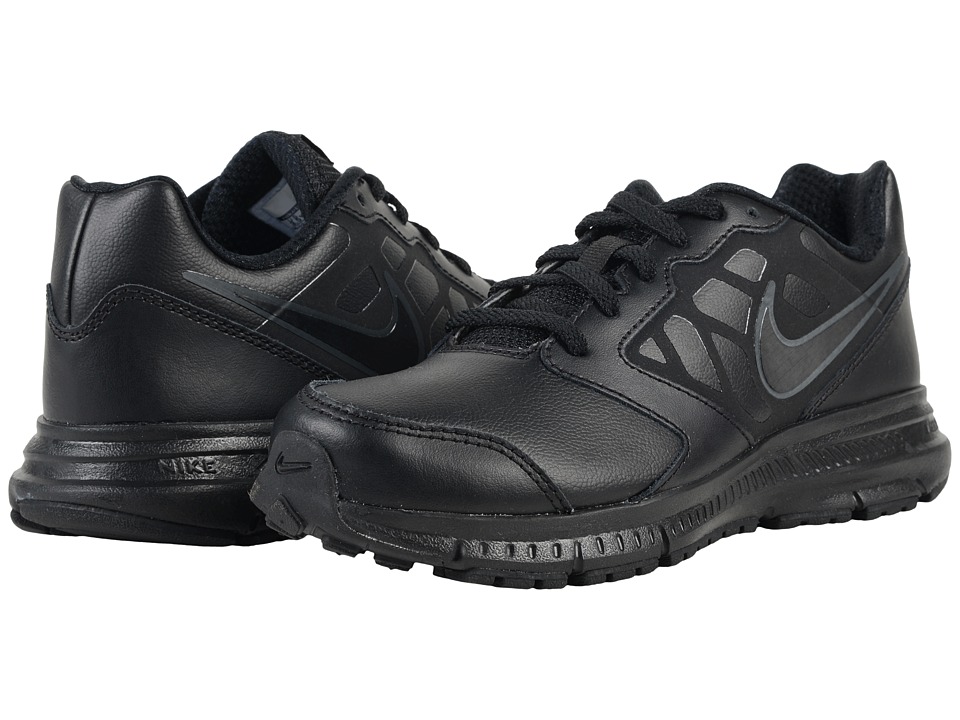 Nike Kids Downshifter 6 LTR (Little Kid/Big Kid) (Black/Anthracite/Black) Boys Shoes