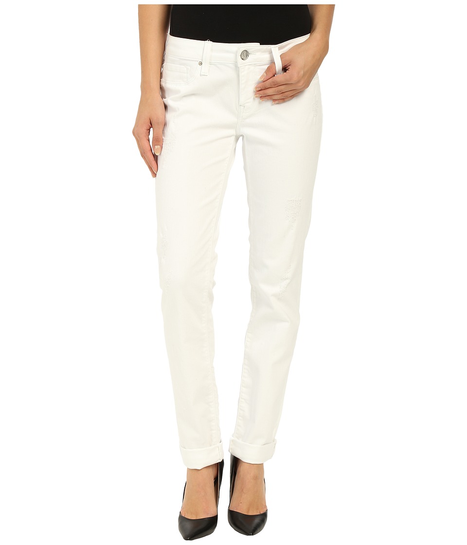 Mavi Jeans Emma in White Ripped Tribeca (White Ripped Tribeca) Women