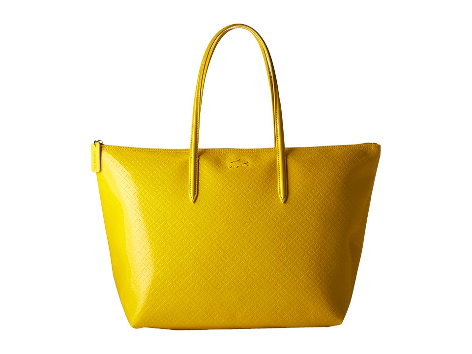 yellow lacoste bag